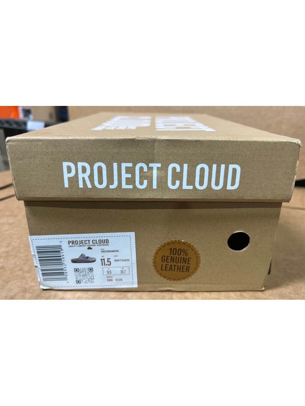 Project Cloud Men’s Arizona Drift Suede Sandals (Size 11.5 US) - Picture 2 of 11